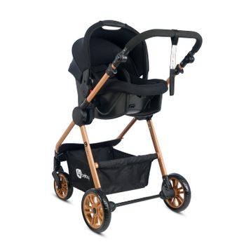 4Baby Cool Gold Travel Sistem Siyah Bebek Arabası