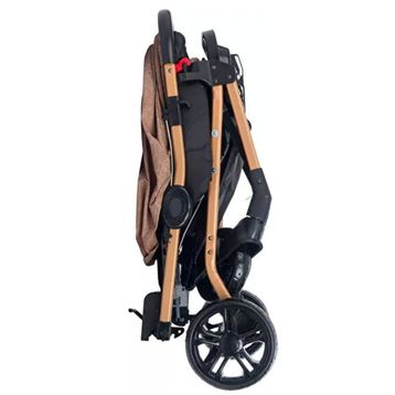 4Baby Olympus Gold Kahve Bebek Arabası