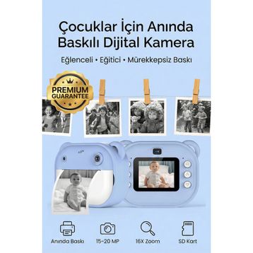 4Berry C10 Çocuk Fotoğraf Makinesi