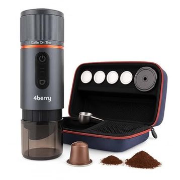 4berry KMPROMAX-01S Pro Max Gri Kahve Makinesi