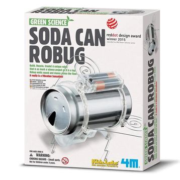 4M Kidz Labs/ Soda Can Robug / Böcek Robot