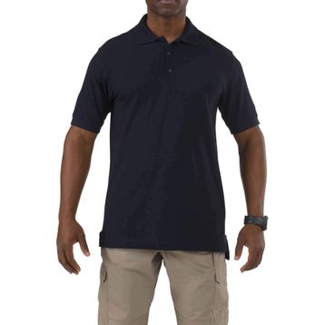 5.11 41180 Taktik Polyester Pamuk Dokuma Kırışmaz Stil Kısa Kollu Erkek Polo T-shirt