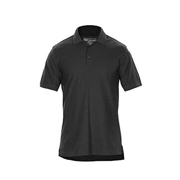 5.11 41180 Taktik Polyester Pamuk Dokuma Kırışmaz Stil Kısa Kollu Erkek Polo T-shirt