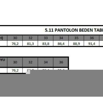 5.11 Tactical Ripstop Tdu Siyah Erkek Pantolon