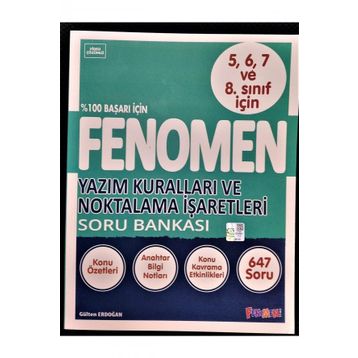 5, 6, 7. Sınıf Lgs Yazım Kuralları ve Noktalama İşaretleri Soru Bankası