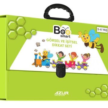 5-6 Yaş Görsel ve İşitsel Dikkat Seti-Bee Smart