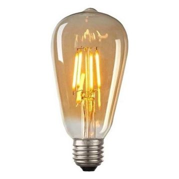 5 ADET CT 4284 Cata 6W Rustik Led Ampul Amber 2700k E27