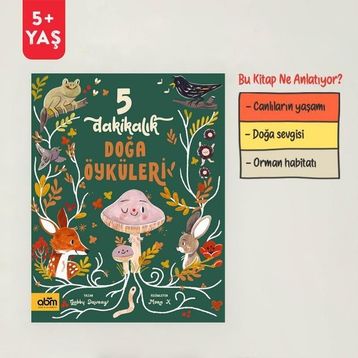 5 Dakikalık Doğa Öyküleri - ABM Yayınevi