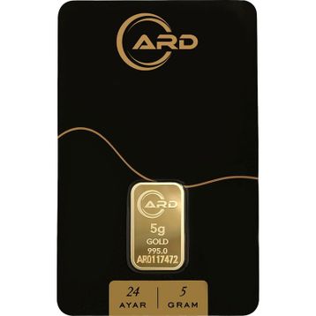 5 gr 24 Ayar Külçe Altın