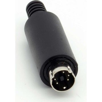 5 Pin Mini Din Erkek Konnektör