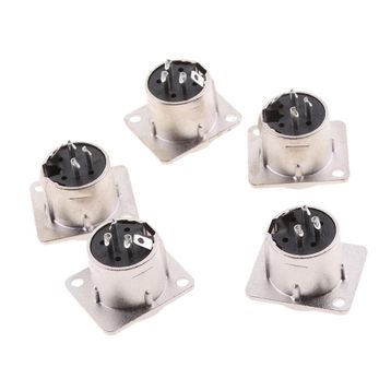 5 Pin XLR Erkek Konnektör