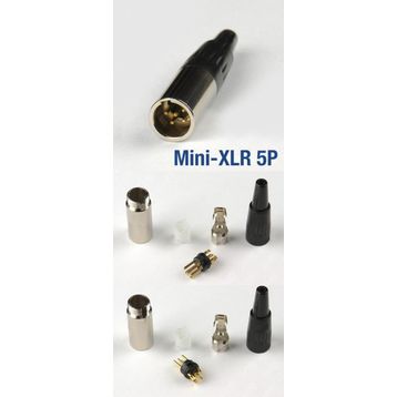 5 Pin XLR Erkek Konnektör