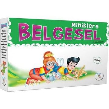 5 Renk Yayınları 1. Ve 2. Sınıf Miniklere Belgesel 10 Kitap