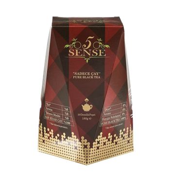 5 Sense 30'lu Demlik Poşet 5 Saf Siyah Çay