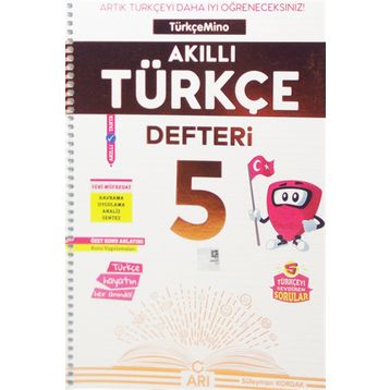 5. Sınıf Akıllı Türkçe Defteri Arı Yayıncılık