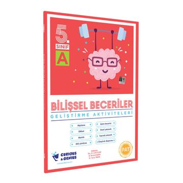 5. Sınıf Bilişsel Beceriler Geliştirme Aktiviteleri Seti 3 Kitap Curious & Genius Yayınları