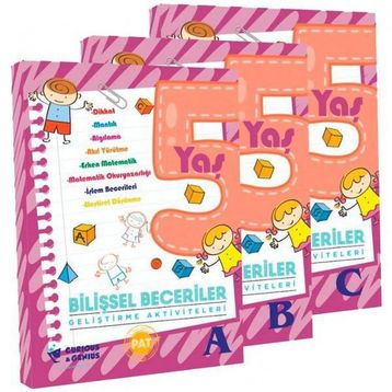 5. Sınıf Bilişsel Beceriler Geliştirme Aktiviteleri Seti 3 Kitap Curious & Genius Yayınları
