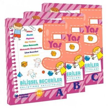 5. Sınıf Bilişsel Beceriler Geliştirme Aktiviteleri Seti 3 Kitap Curious & Genius Yayınları