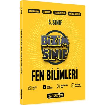 5. Sınıf Bizim Sınıf Fen Bilimleri - Startfen Yayınları