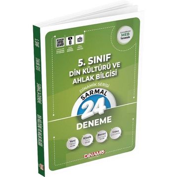 5. Sınıf Din Kültürü ve Ahlak Bilgisi 24'lü Sarmal Deneme Dinamo Yayınları