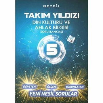 5. Sınıf Din Kültürü ve Ahlak Bilgisi Takım Yıldızı Soru Bankası-Netbil Yayınları