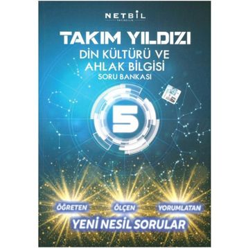 5. Sınıf Din Kültürü ve Ahlak Bilgisi Takım Yıldızı Soru Bankası-Netbil Yayınları