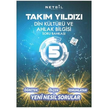 5. Sınıf Din Kültürü ve Ahlak Bilgisi Takım Yıldızı Soru Bankası-Netbil Yayınları