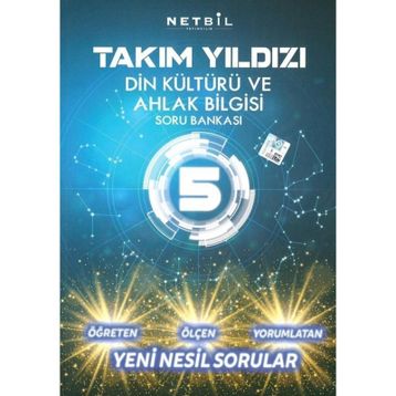 5. Sınıf Din Kültürü ve Ahlak Bilgisi Takım Yıldızı Soru Bankası-Netbil Yayınları