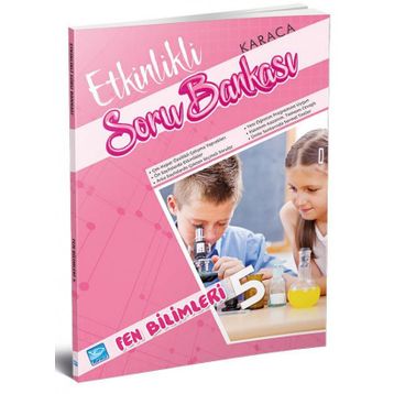 5.Sınıf Etkinlikli Soru Bankası Fen Bilimleri-Karaca Yayınları
