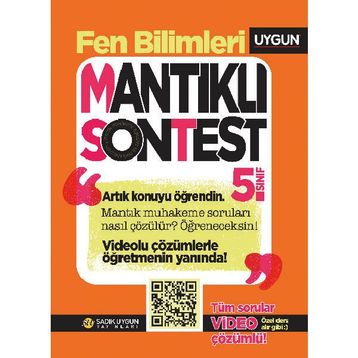5. Sınıf Fen Bilimleri Mantıklı Son Test-Sadık Uygun Yayınları