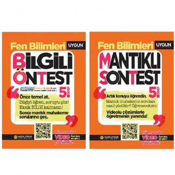 5. Sınıf Fen Bilimleri Mantıklı Son Test-Sadık Uygun Yayınları