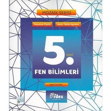 5. Sınıf Fen Bilimleri Mozaik Serisi Kazanım Özetli Soru Bankası Fides Yayınları