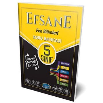 5.Sınıf Fen Bilimleri Soru Bankası Efsane Yayınları