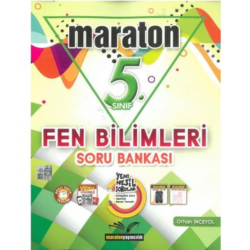 5.Sınıf Fen Bilimleri Soru Bankası-Maraton Yayınları
