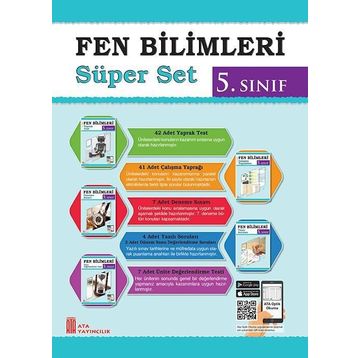 5. Sınıf Fen Bilimleri Süper SET Ata Yayıncılık