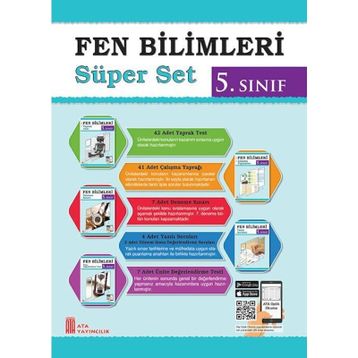 5. Sınıf Fen Bilimleri Süper SET Ata Yayıncılık