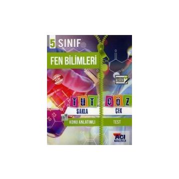 5. Sınıf Fen Bilimleri Tut Sakla Çek Çöz - Açı Yayınları