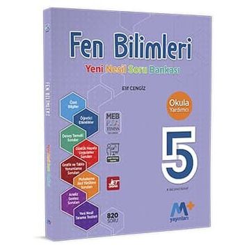5. Sınıf Fen Bilimleri Yeni Nesil Soru Bankası Martı Okul Yayınları