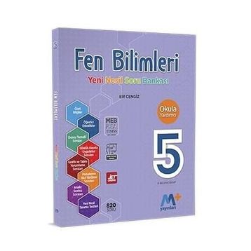 5. Sınıf Fen Bilimleri Yeni Nesil Soru Bankası Martı Okul Yayınları
