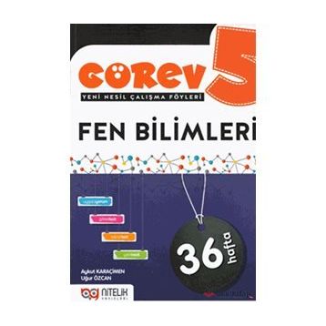 5. Sınıf Görev Fen Bilimleri Yeni Nesil Çalışma Föyleri-Nitelik Yayınları