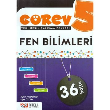 5. Sınıf Görev Fen Bilimleri Yeni Nesil Çalışma Föyleri-Nitelik Yayınları