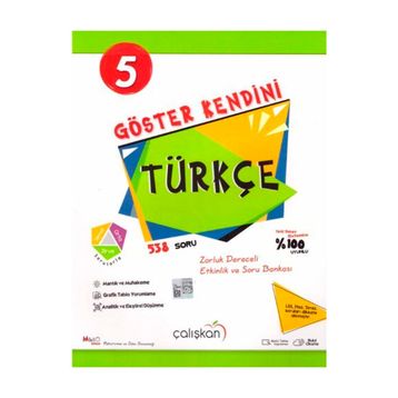5.Sınıf Göster Kendini Soru Bankası Türkçe Çalışkan Yayınları