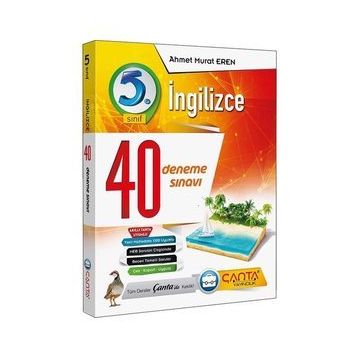 5. Sınıf İngilizce 40 Branş Denemesi Ahmet Murat Eren-Çanta Yayınları