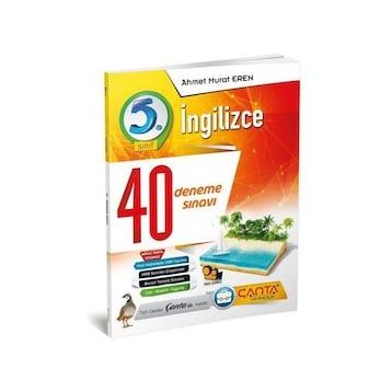 5. Sınıf İngilizce 40 Branş Denemesi Ahmet Murat Eren-Çanta Yayınları