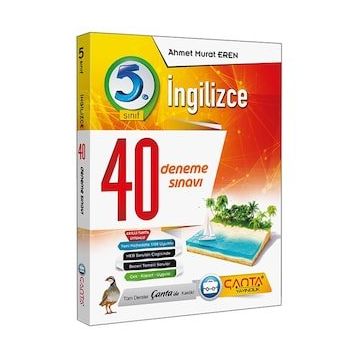 5. Sınıf İngilizce 40 Branş Denemesi Ahmet Murat Eren-Çanta Yayınları