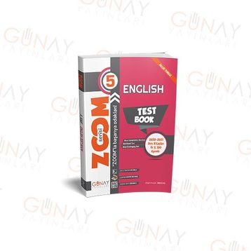 5. Sınıf İngilizce Zoom Soru Bankası-Günay Yayınları