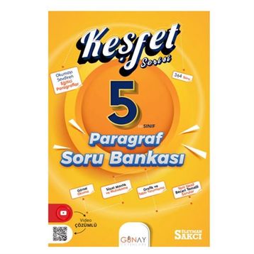 5. Sınıf Keşfet Serisi Paragraf Soru Bankası - Günay Yayınları