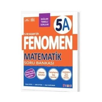 5. Sınıf Matematik A Fenomen Soru Bankası Fenomen Okul Yayınları