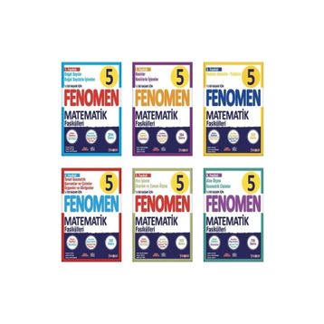 5. Sınıf Matematik Fasikül Seti 1-2-3-4-5-6 - Fenomen Yayıncılık