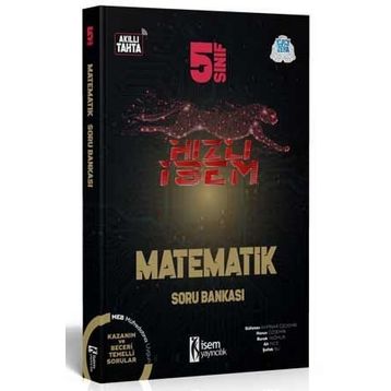 5. Sınıf Matematik Hızlı İsem Soru Bankası 2021-İsem Yayınları